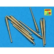 9 pcs 406 mm long barrels for North Carolina, 1/700 - Aber Models R... 9 pcs 406 mm long barrels for North Carolina, 1/700 - Aber Models R...