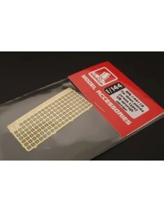 Tie down points (star type) US aircraft carrier, 1/144 - Brengun BR...