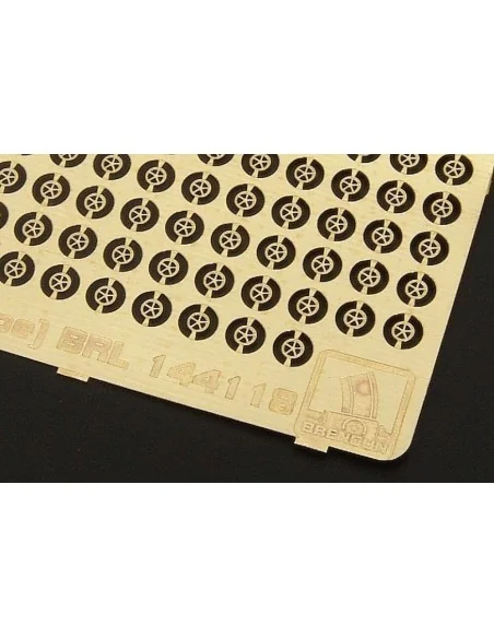 Tie down points (cross type) US aircraft carrier, 1/144 - Brengun B...