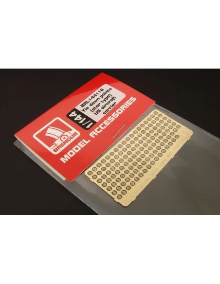 Tie down points (cross type) US aircraft carrier, 1/144 - Brengun B...
