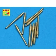 9 pcs 406 mm short barrels for North Carolina, 1/700 - Aber Models ...