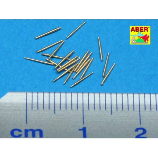 20 pcs 127 mm universal barrels for US Navy ships - Aber Models RE-...