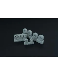 C-130 Hercules wheels, 1/144 - Brengun BRL144140
