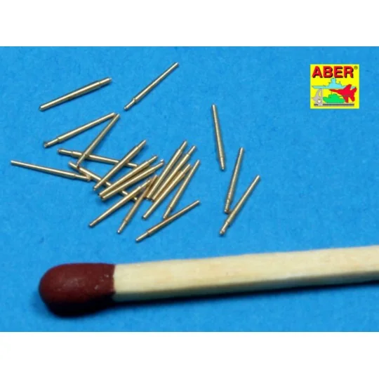 20 pcs 127 mm universal barrels for US Navy ships, 1/700 - Aber Mod...