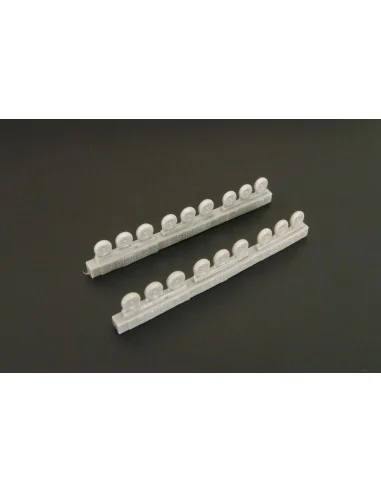 Spitfire wheels set (3 types of tires and spokes), 1/144 - Brengun ...