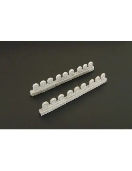 Spitfire wheels set (3 types of tires and spokes), 1/144 - Brengun ...