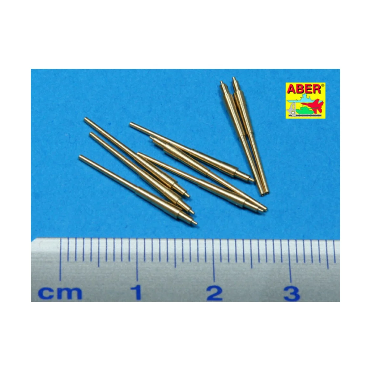 8 pcs 380 mm barrels for Bismarck - Aber Models RE-700 L14