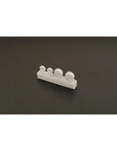 F-18 Super Hornet wheels set, 1/144 - Brengun BRL144144
