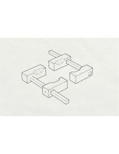 WWII USN Wheel chocks, 1/144 - Brengun BRL144147