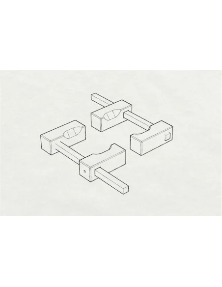 [NO_DESC] WWII USN Wheel chocks, 1/144 - Brengun BRL144147