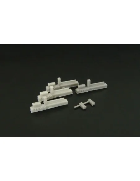 WWII USN Wheel chocks, 1/144 - Brengun BRL144147