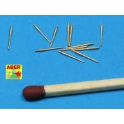 12 pcs 150 mm barrels for Bismarck - Aber Models RE-700 L15
