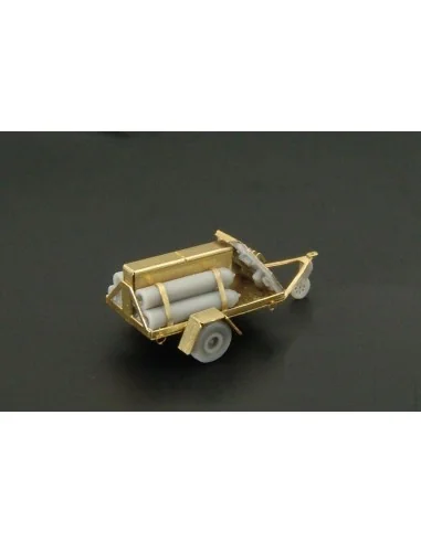 U S NAVY Oxygen cart (2pcs), 1/144 - Brengun BRS144008