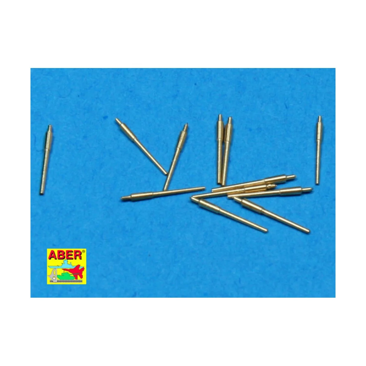 12 pcs 150 mm barrels for Bismarck - Aber Models RE-700 L15