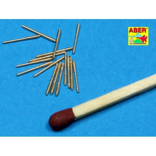 16 pcs 105 mm in C/37 mount for German - Aber Models RE-700 L17