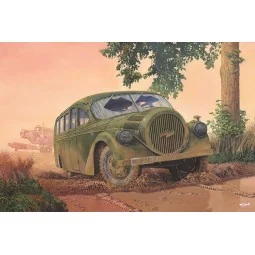 Opel Blitzbus Ludewig & Aero, 1/35 - Roden 823