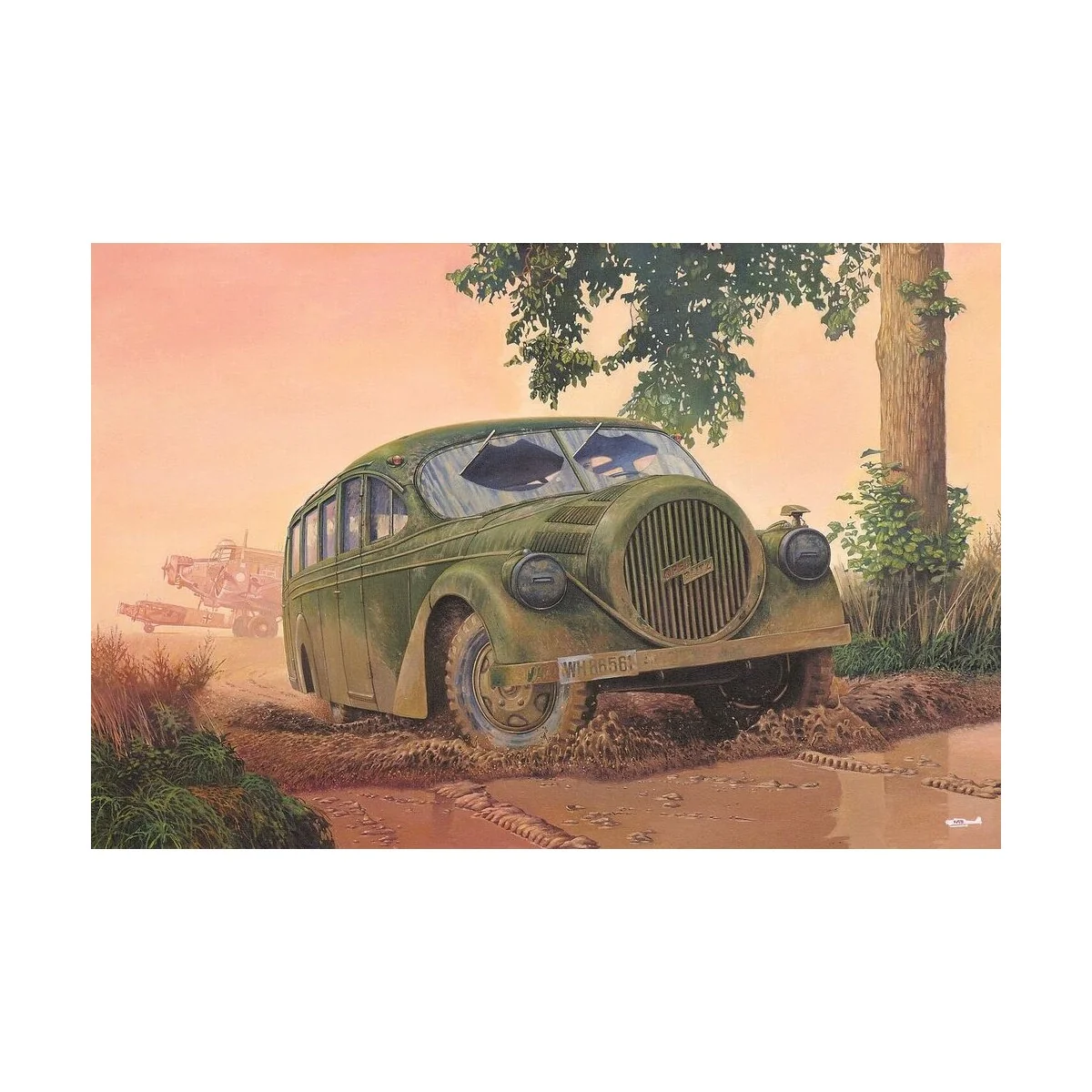 Opel Blitzbus Ludewig & Aero - Roden 823