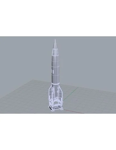 German rocket V-2 - A4, 1/144 - Brengun BRS144035