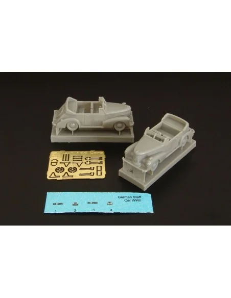 [NO_DESC] German Staff Car Cabrio, 1/144 - Brengun BRS144039