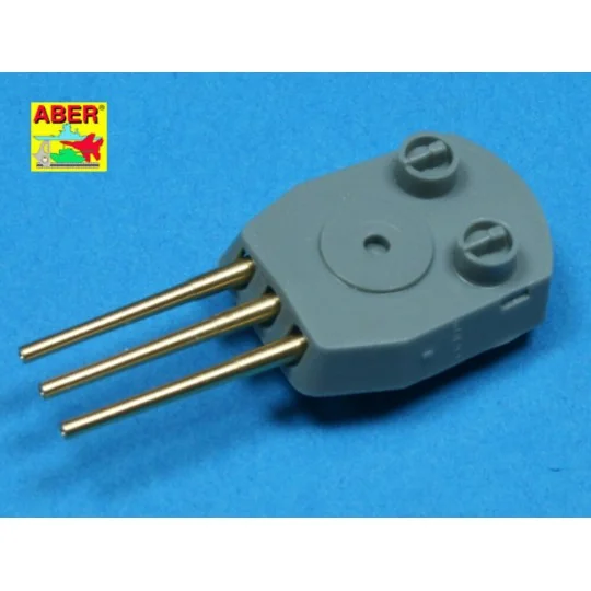 9 pcs 406 mm barrels for Nelson, Rodney, 1/700 - Aber Models RE-700...