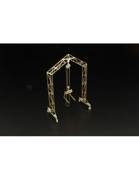 German airfield portal crane, 1/72 - Brengun BRS72006