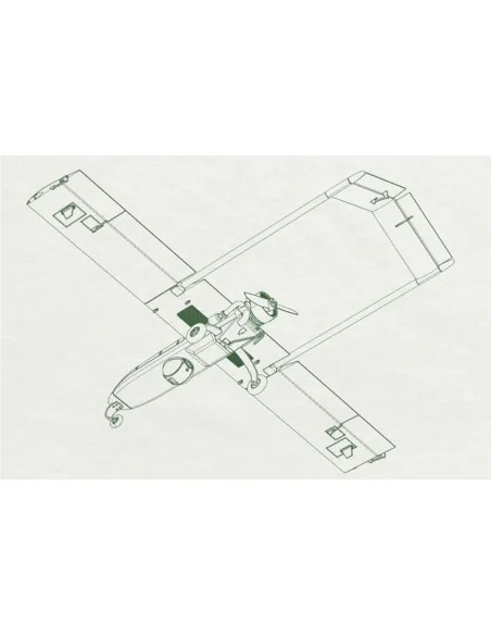 RQ-7B Shadow UAV, 1/72 - Brengun BRS72011
