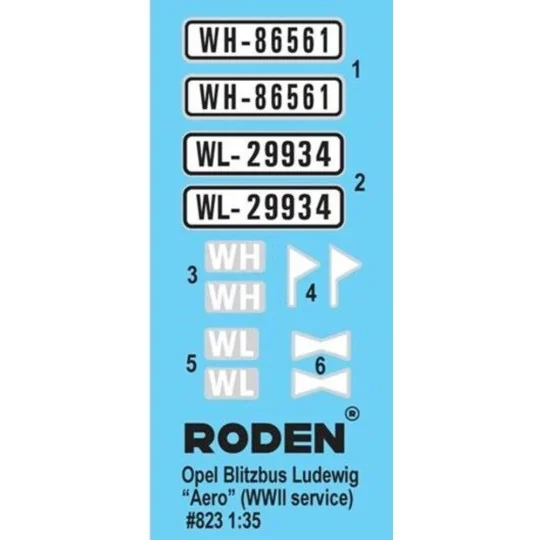 Opel Blitzbus Ludewig & Aero - Roden 823