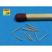 10 pcs 120 mm barrels for Royal Navy - Aber Models RE-700 L20