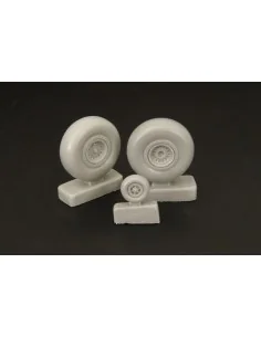 [NO_DESC] B17G wheel set, 1/72 - Brengun BRL72021