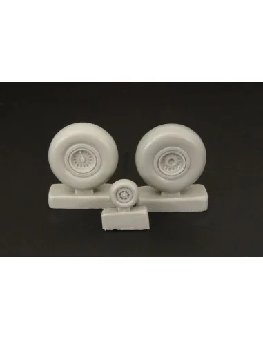 B17G wheel set, 1/72 - Brengun BRL72021