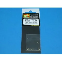 20 pcs 102mm barrels for Royal Navy, 1/700 - Aber Models RE-700 L21