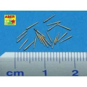 20 pcs 102mm barrels for Royal Navy, 1/700 - Aber Models RE-700 L21 20 pcs 102mm barrels for Royal Navy, 1/700 - Aber Models RE-700 L21