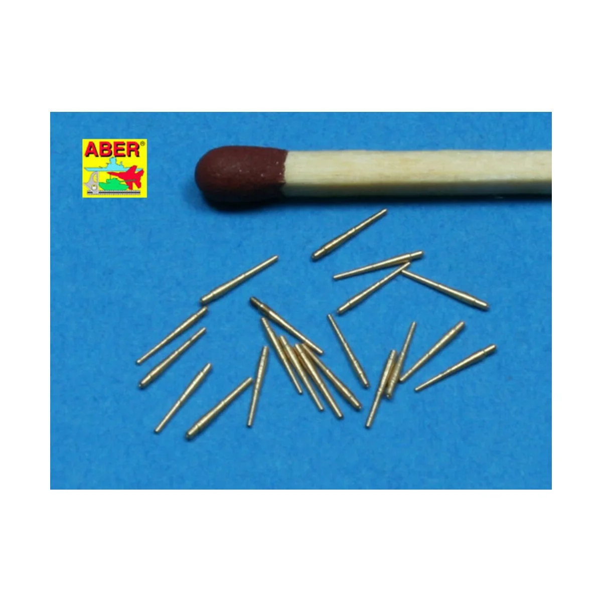 20 pcs 102mm barrels for Royal Navy - Aber Models RE-700 L21
