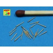 20 pcs 102mm barrels for Royal Navy, 1/700 - Aber Models RE-700 L21 20 pcs 102mm barrels for Royal Navy, 1/700 - Aber Models RE-700 L21