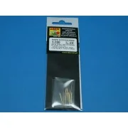 10 pcs 356 mm barrels Navy King George V, 1/700 - Aber Models RE-70...