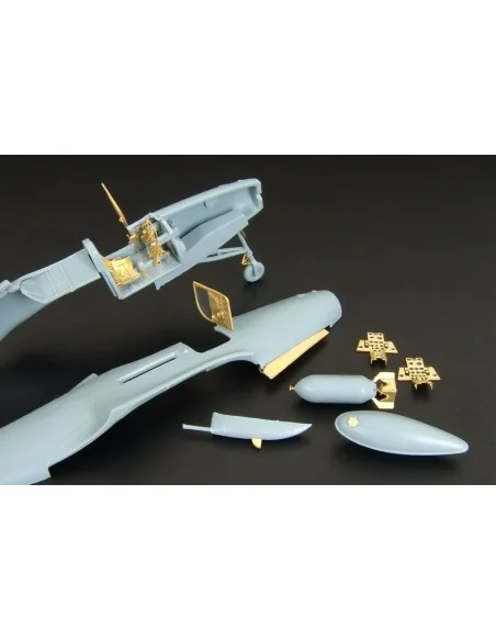 P-39Q-L-N P-400 Airacobra (RS Models kit), 1/72 - Brengun BRL72050
