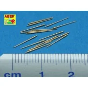 16 pcs 133mm barrels for King George V, 1/700 - Aber Models RE-700 L23