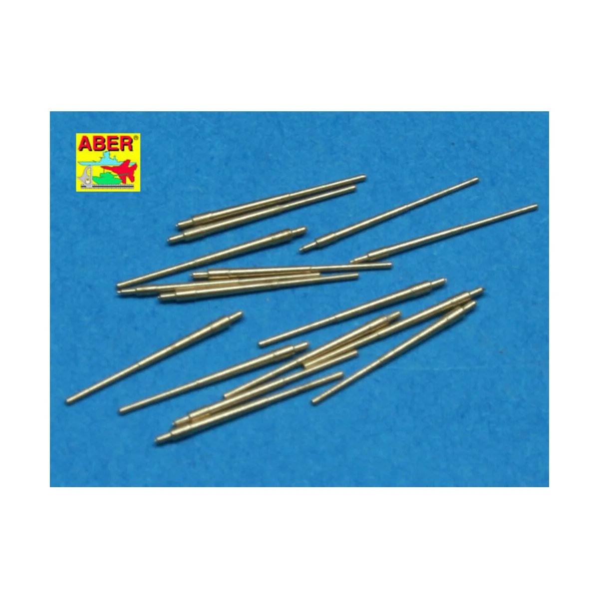 16 pcs 133mm barrels for King George V, 1/700 - Aber Models RE-700 L23