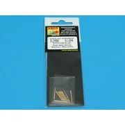 Set of 9 pcs 406 mm barrels for Missouri - Aber Models RE-700 L24