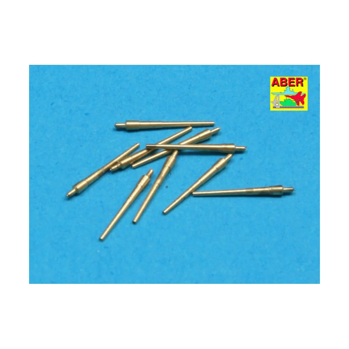 Set of 9 pcs 203 mm barrels for San Francisco type, 1/700 - Aber Mo...