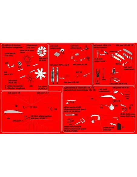 Caproni Ca 101(Fly kit), 1/72 - Brengun BRL72078