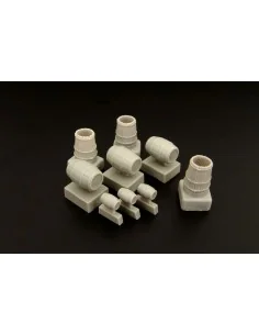 Wooden barrels and buckets, 1/72 - Brengun BRL72082 2