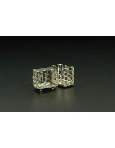 Baggage carts, 1/72 - Brengun BRL72085