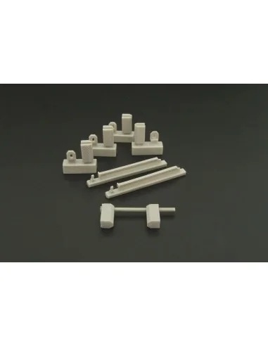 US Navy wheel chocks (modern), 1/72 - Brengun BRL72093