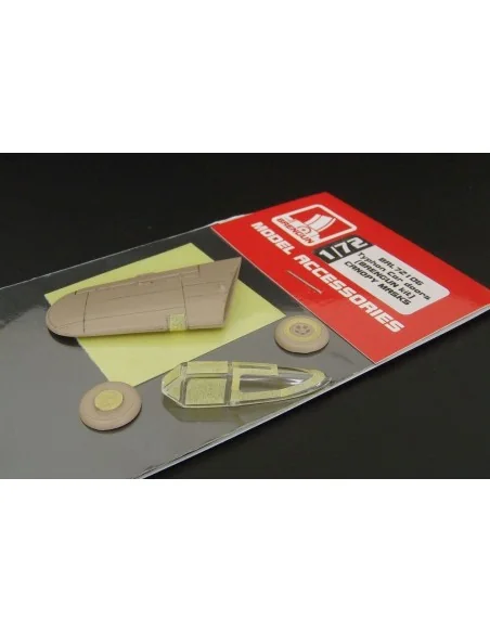 Typhon CAR Doors CANOPY MASKS, 1/72 - Brengun BRL72106