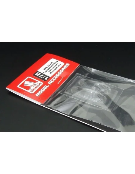 Typhoon Bubletop vacu canopy (Brengun kit), 1/72 - Brengun BRL72110