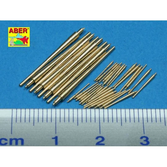 Barrels for Bismarck, 1/700 - Aber Models RE-700 L31 Barrels for Bismarck, 1/700 - Aber Models RE-700 L31