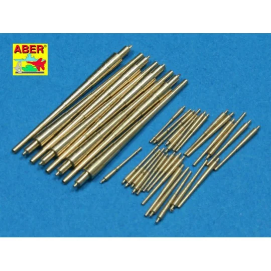 Barrels for Bismarck, 1/700 - Aber Models RE-700 L31 Barrels for Bismarck, 1/700 - Aber Models RE-700 L31