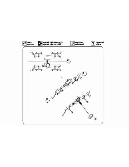 Japan bomb racks (250kg bomb), 1/72 - Brengun BRL72141