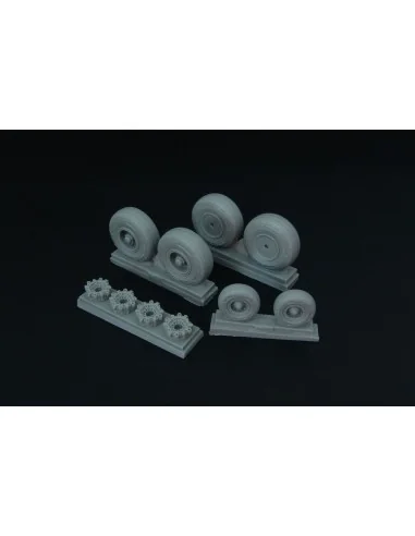 [NO_DESC] C-130 wheel set (with disc brakes) (Italeri), 1/72 - Bren...